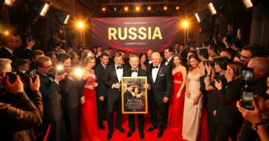 Российские актеры на премьере кассового фильма