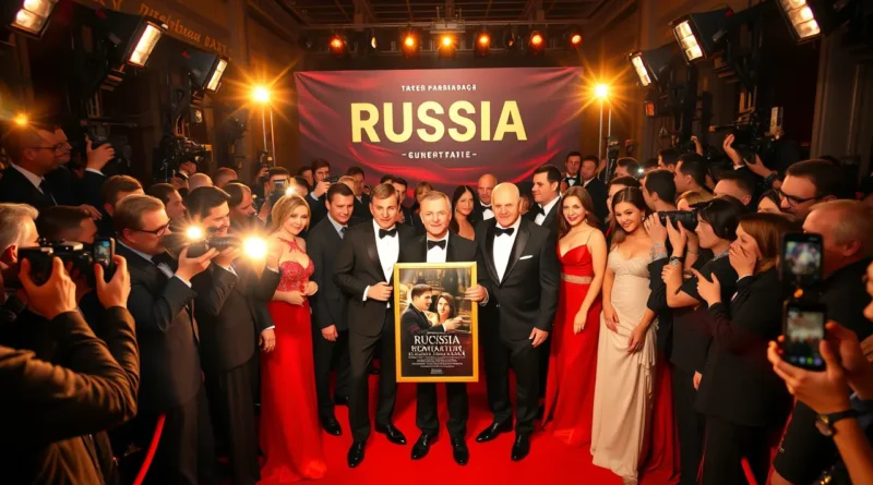 Российские актеры на премьере кассового фильма