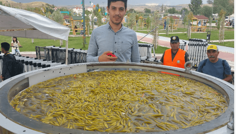 Самая большая банка соленых (маринованных) огурцов