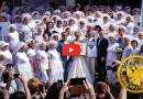 Самый массовый свадебный флешмоб Zumba в фате