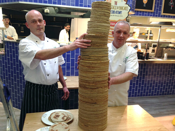 tallest stack of pancakes